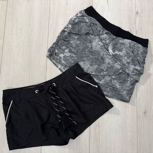 Ph8 by Bebe 2 bundle - mini skirt (S) and shorts (XS)